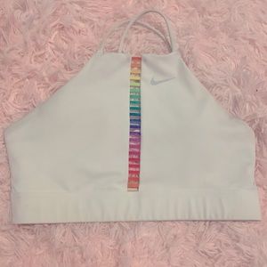 Nike rainbow sports bra
